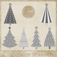 JC Christmas Tree Templates 3