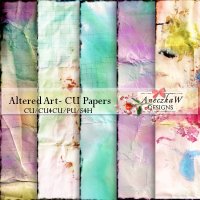 Altered Art- CU Papers by AneczkaW