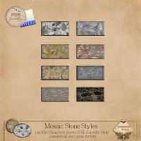 Mosaic Stone Styles {CU/S4H} by SnickerdoodleDesigns