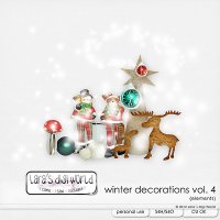 Winter Decorations Vol. 4 by Lara´s Digi World