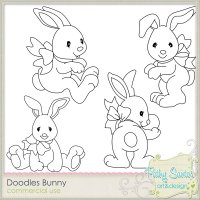 Doodles Bunny by Pathy Santos