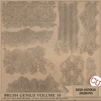 Brush Genius Volume Ten by Mad Genius Designs