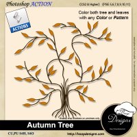 Autumn Tree by Boop Designs