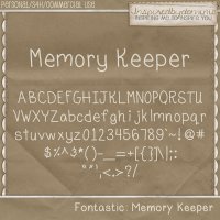 Memory Keeper Font