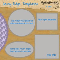 Lacey Edge Templates