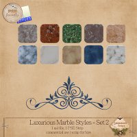 Luxurious Marble, Set 2 {CU/S4H) by SnickerdoodleDesigns