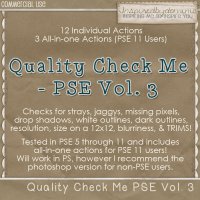 Quality Check Me Actions for PSE vol. 3