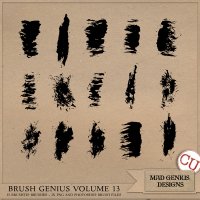 Brush Genius Volume Thirteen by Mad Genius Designs