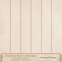 Patterns Set 6 – Delicate {CU/S4H} by SnickerdoodleDesigns