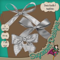 Bows bundle 5 templates by Sugarbutt Designs