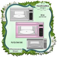 Microwave Oven Template by CaysCreation Designs