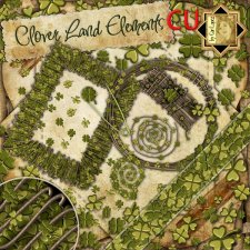 Clover Land Elements by Cari Lopez