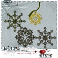 X Mas Coll3 - Snowflakes Actions
