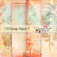 CU Vintage Papers 7 by AneczkaW