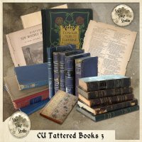 CU Tattered Books 3 by StarSongStudio