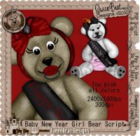 Toby Teddy Baby New Years Girl Script