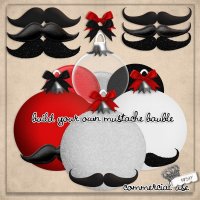 Build Your Own - Bauble Mustache