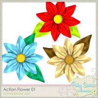 Action Flower 01 by Pathy Santos