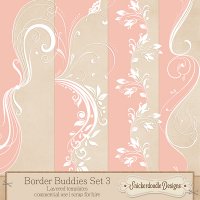 Border Buddies Set 3 {CU/S4H} by SnickerdoodleDesigns