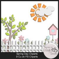 Spring Day Cliparts