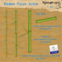 Bamboo Pieces Action