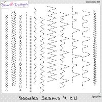 Doodles Seams 4 CU by Giane Designs