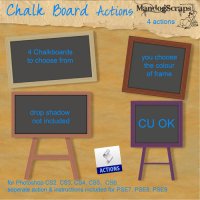 Chalk Board Action