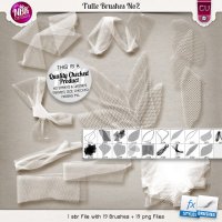 CU / PU Tulle2 {Brushes + png}