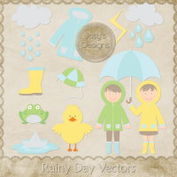 JC Rainy Day Vectors