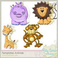 Template Animals Pathy Santos