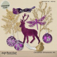 CU Christmas Ornaments #6