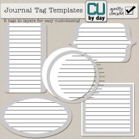 Layered Journal Tags