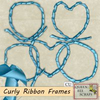 Curly Ribbon Frames
