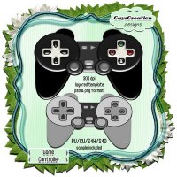 Game Controller Template by CaysCreation Designs