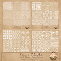 Patterns Collection Damask Transparencies {CU/S4H} by SnickerdoodleDesigns