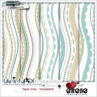 Paper lines templates05