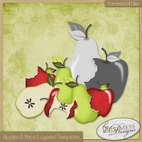 CU Apples & Pears Layered Templates