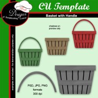 Basket - CU TEMPLATE by Boop Designs