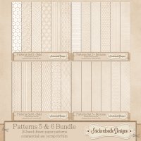 Patterns Set 5 and 6 – Bundle {CU/S4H} by SnickerdoodleDesigns